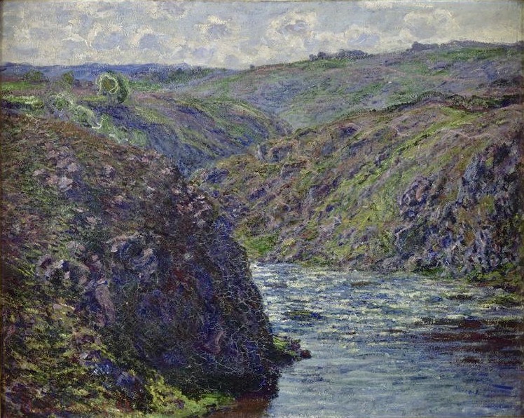 Claude Monet painting