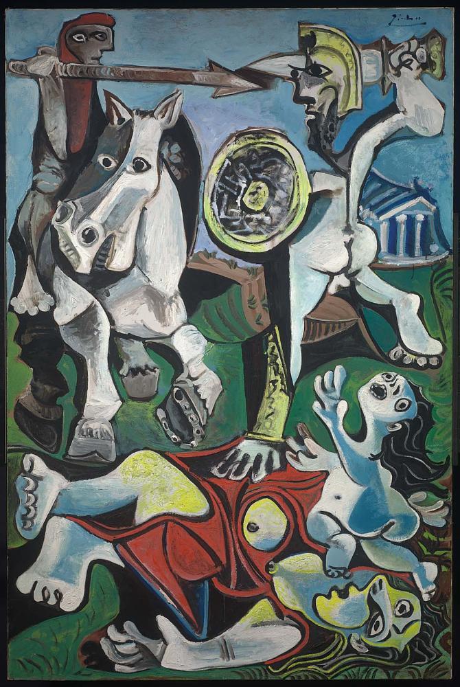 Picasso, Rape of the Sabine Women, 1963