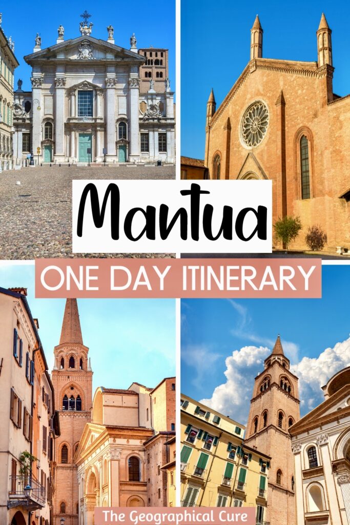 Pinterest pin for one day in Mantua itinerary