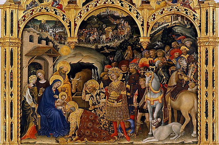 Fabriano, Adoration of the Magi, 1423