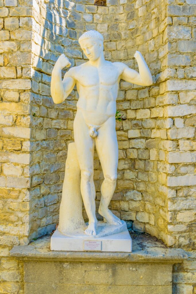 copy of the statue in Vaison