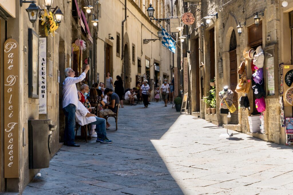 street in Volterra