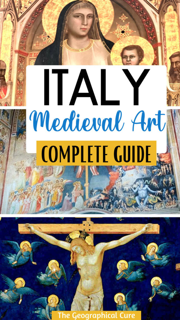 Pinterest pin for 20+ Medieval Paintings In Italy