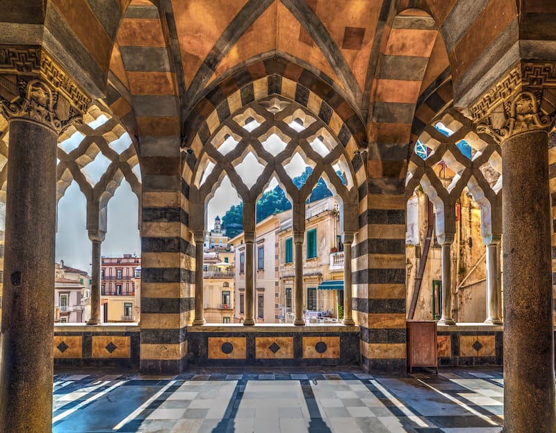 loggia of Amalfi Cathedral