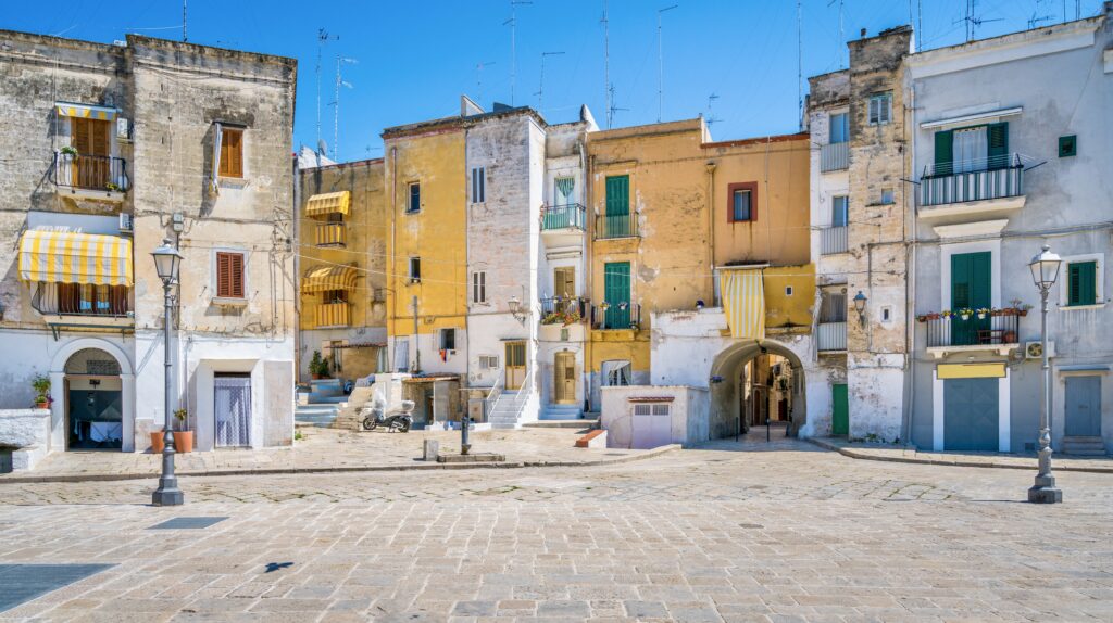 Bari Vecchia, the old town of Bari, a must see on any one day in Bari itinerary