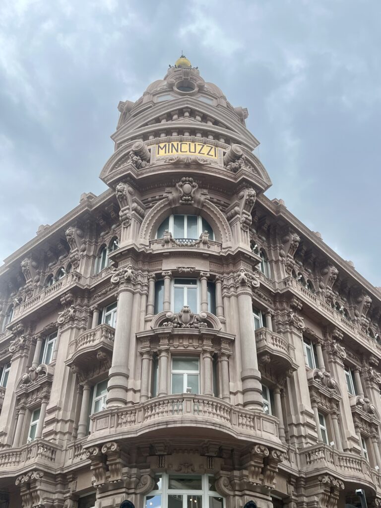 Mincuzzi building in the Murat district