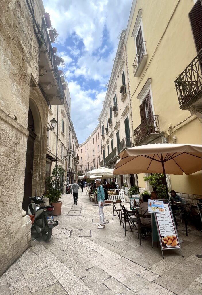 street in Bari Vecchia