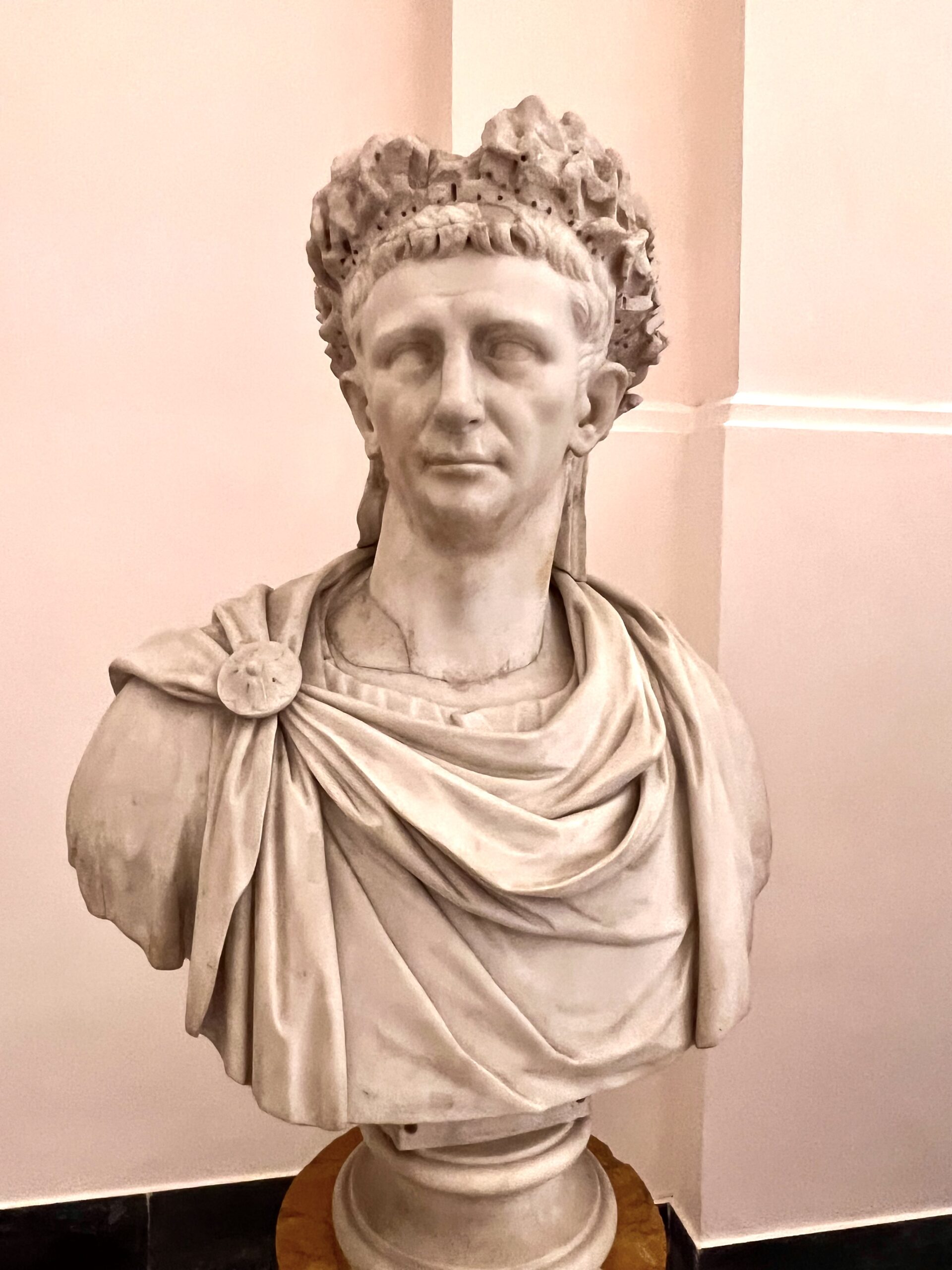 Bust of Claudius, 41-54 A.D. in MANN