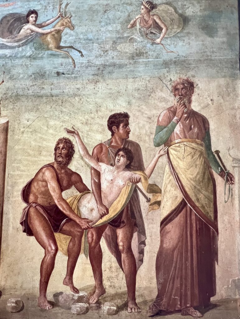 fresco from Pompeii