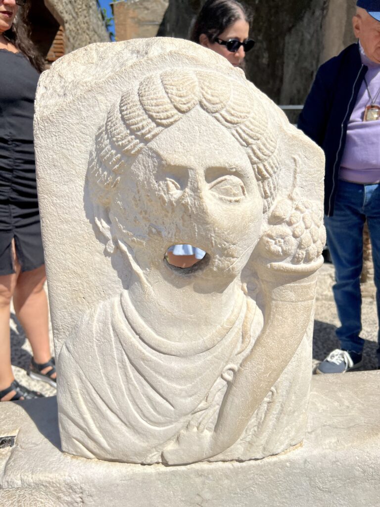 fountain in Pompeii