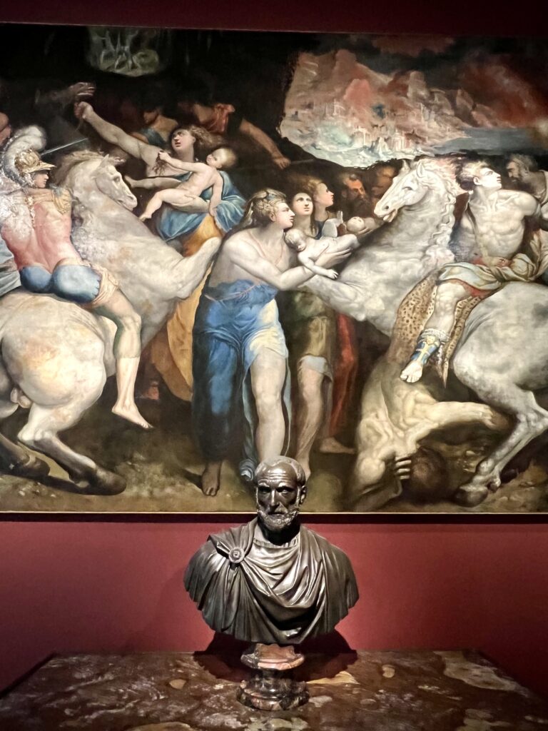 Girolamo Mirola, Battle between the Sabines and the Romans, 1563