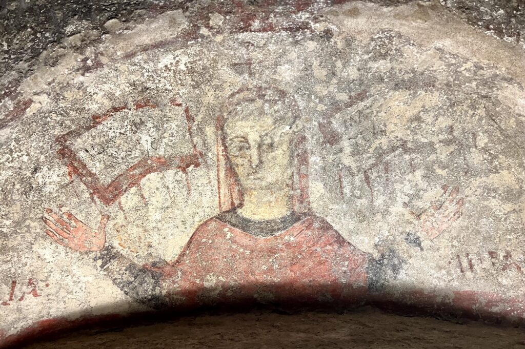 fresco of Bitalia