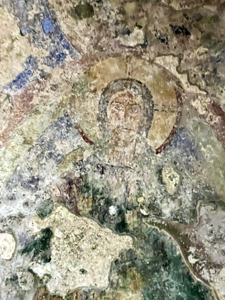 fresco in the Catacombs of San Gennaro