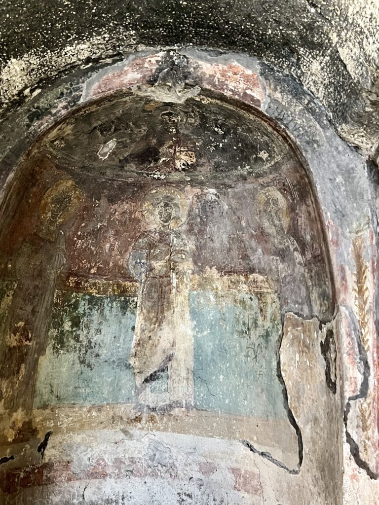 fresco in the Lower Chamber