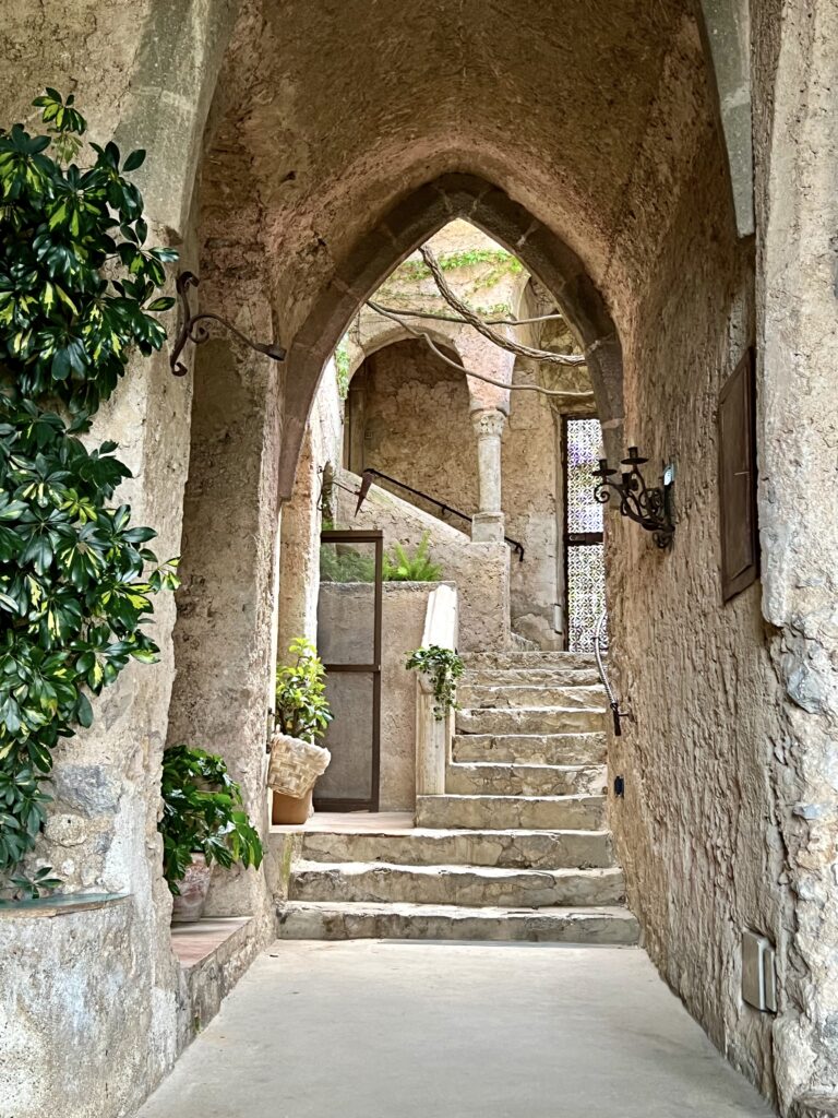 view from the crypt