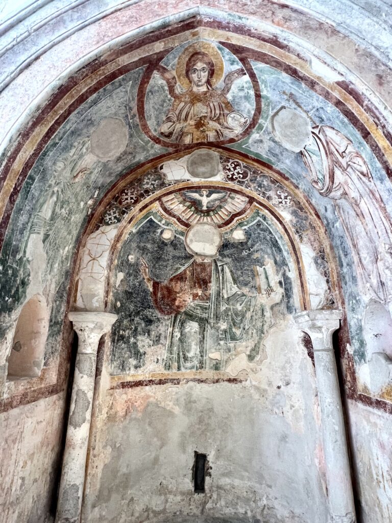 fresco in the Cloister of Paradise