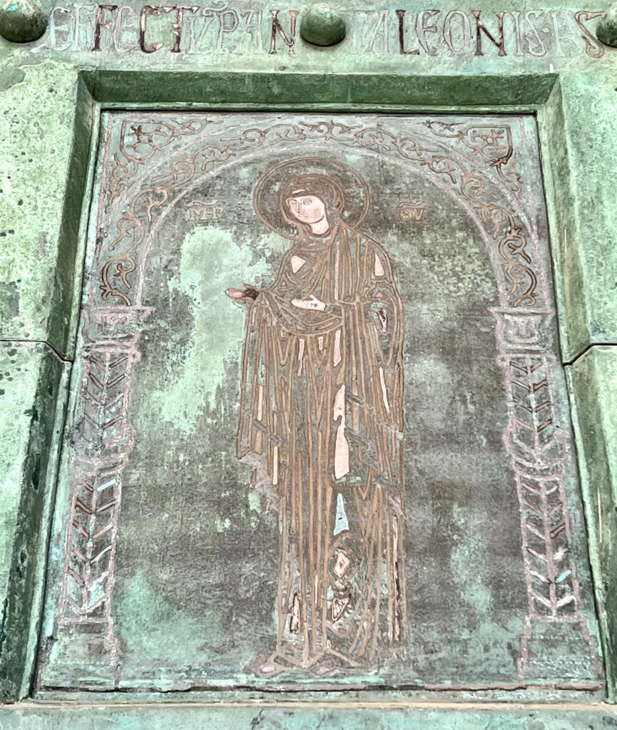 relief of St. Andrew on the Bronze Doors