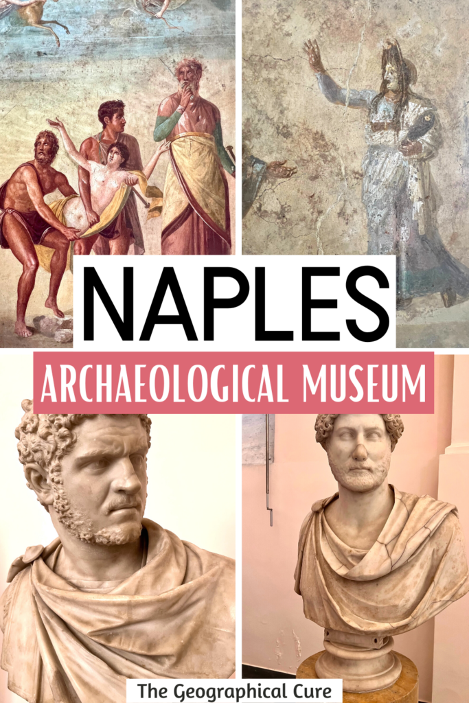 Pinterest pin for guide to the Naples National Archaeological Museum