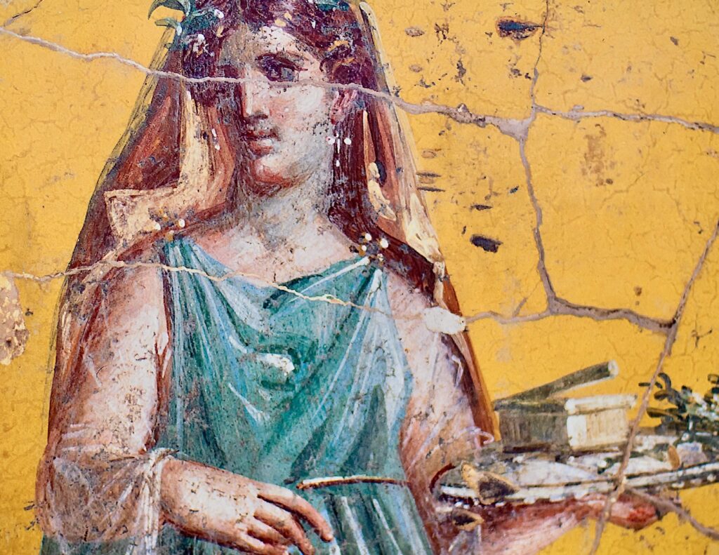 fresco in Pompeii