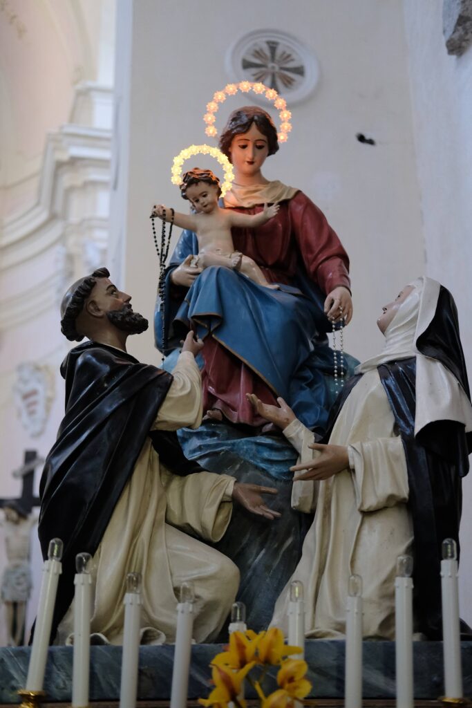 sculpture in Ravello Cathedral