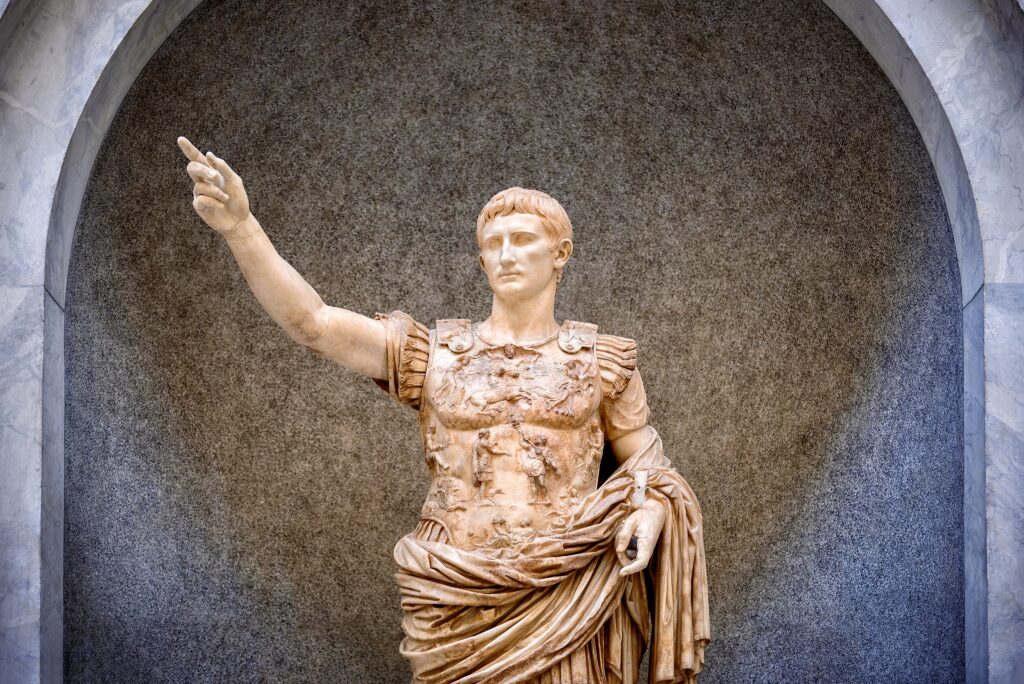 Augustus of Prima Porta, 20 B.C.