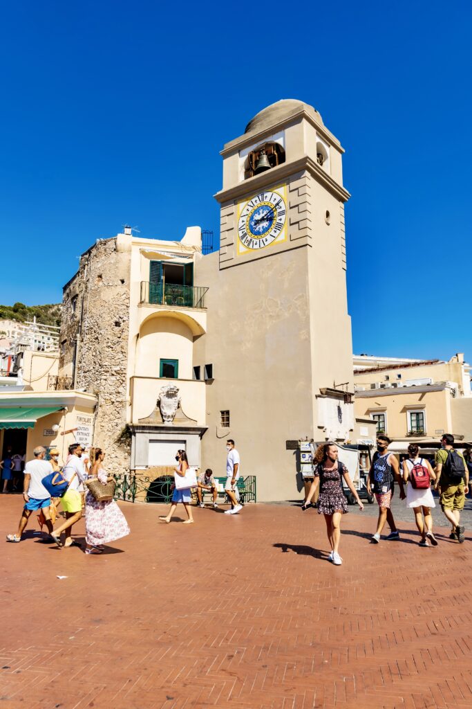 Piazzetta in Capri Town