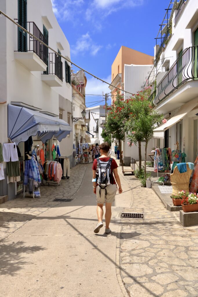 street in Anacapri