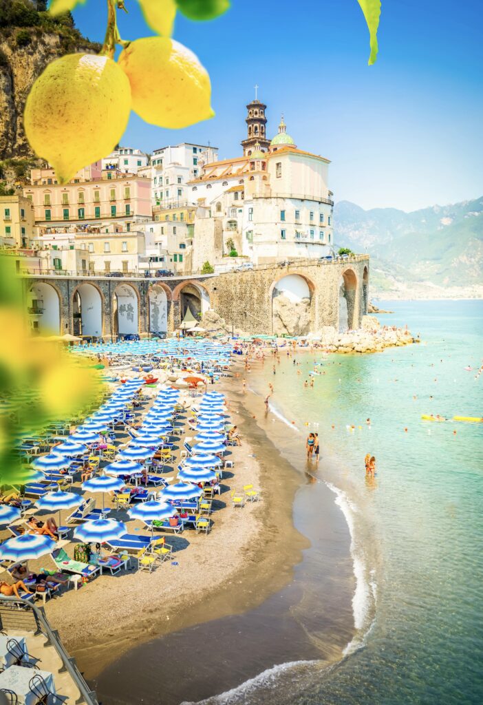 photo of Atrani and its beach