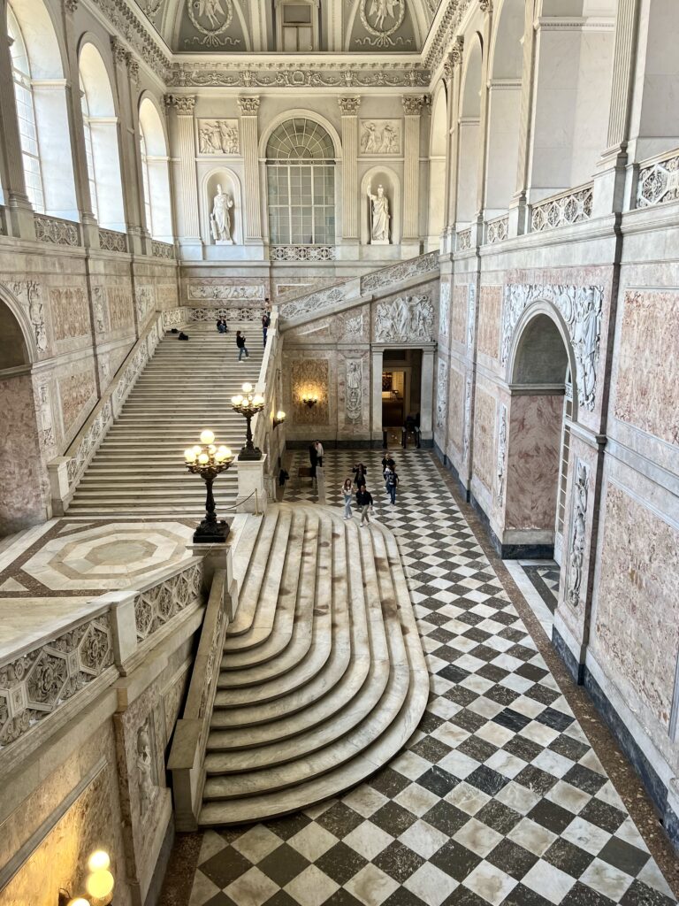 grand staircase of the Royal Palace