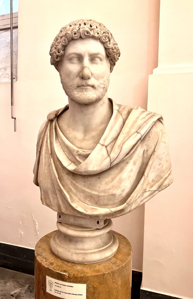 bust of Emperor Hadrian