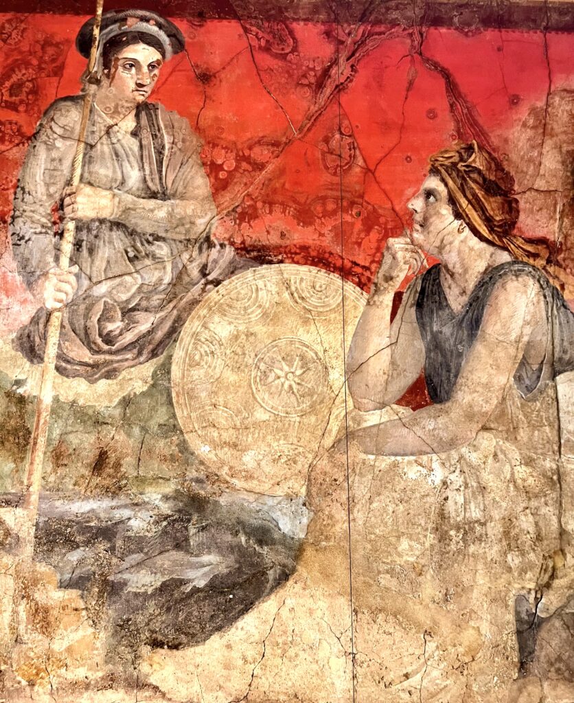 fresco from Pompeii