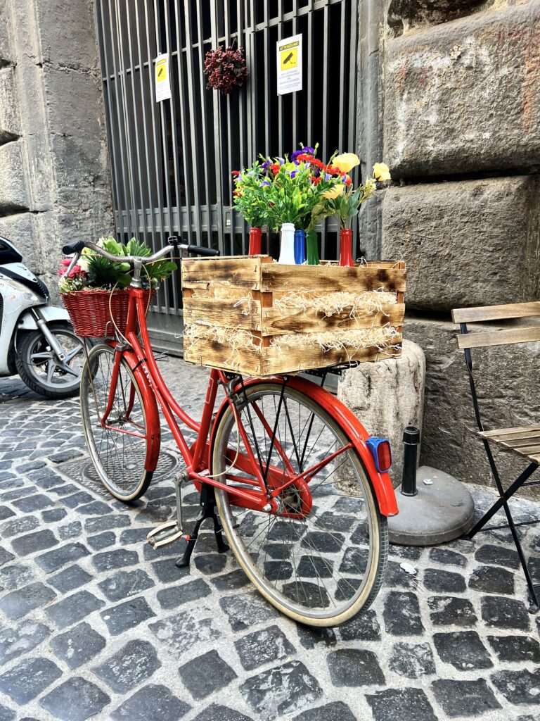 bicycle on Via Tribunali
