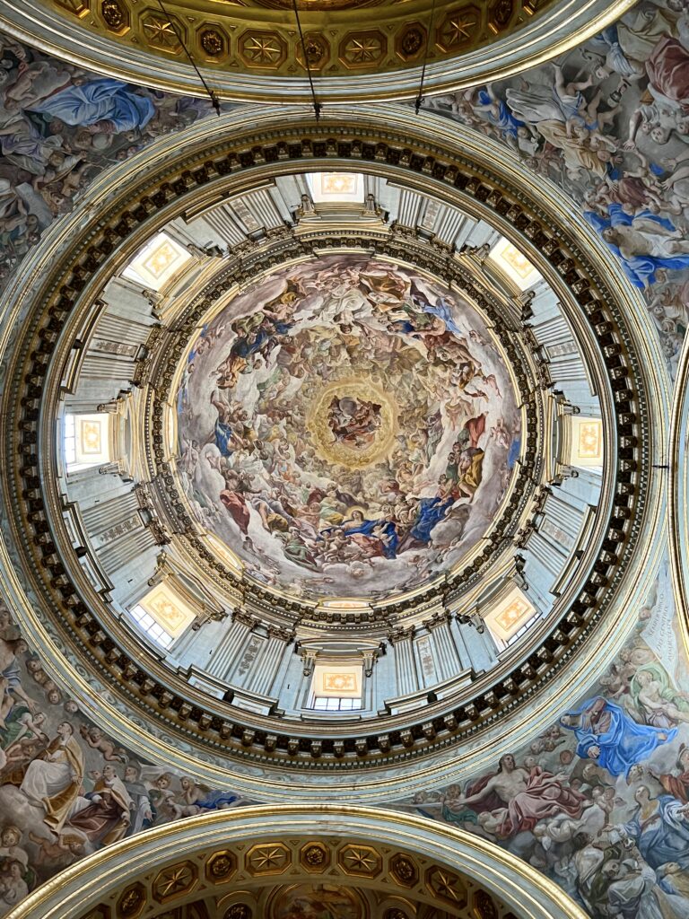 Lanfranco's dome fresco