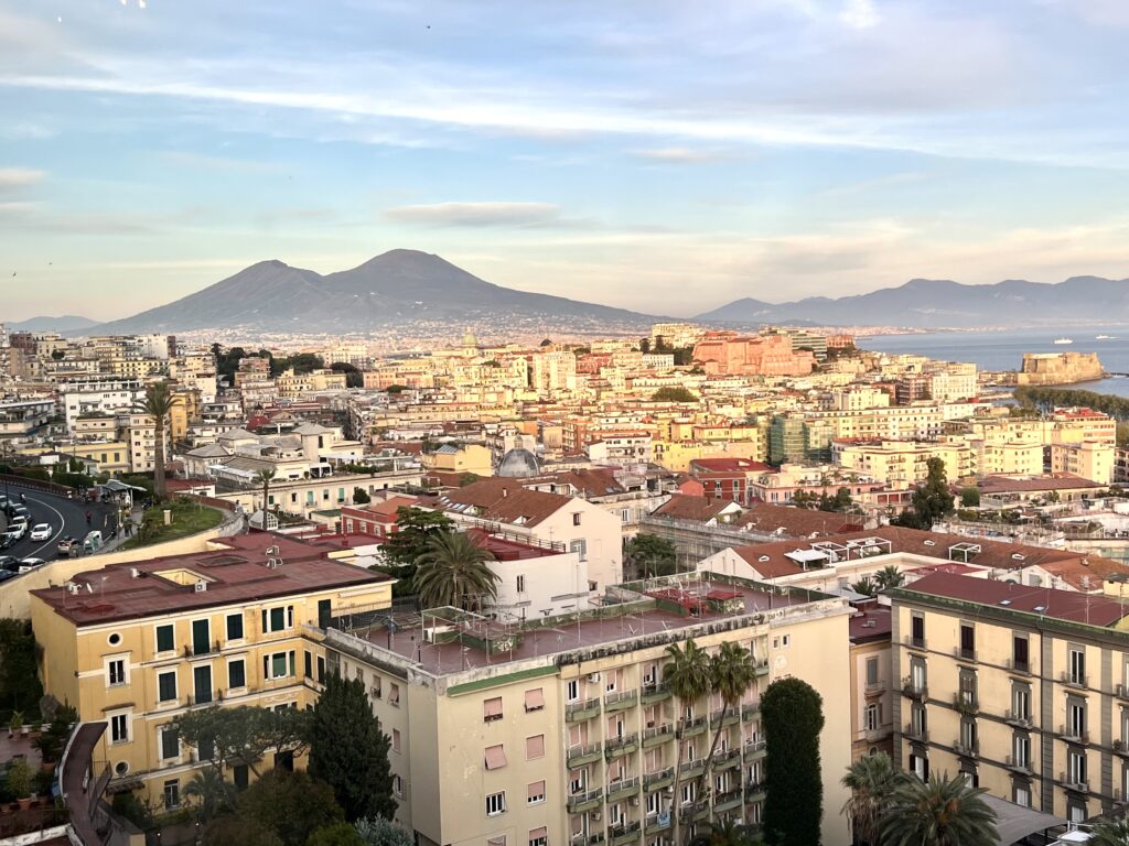 view from The Brittanique Hotel