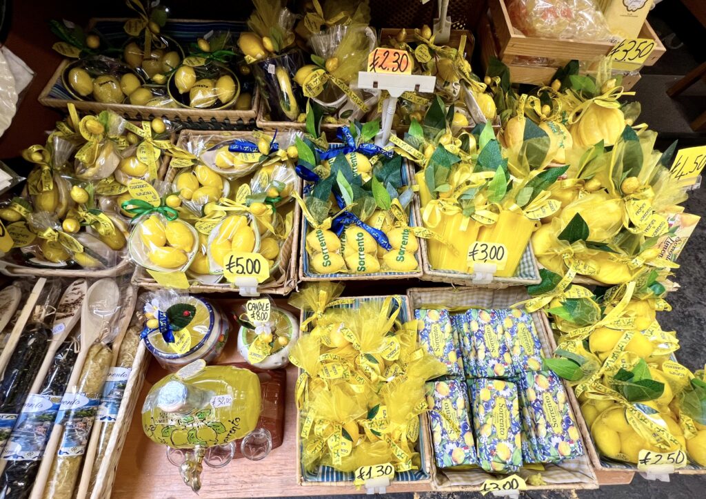 lemon goodies in Sorrento