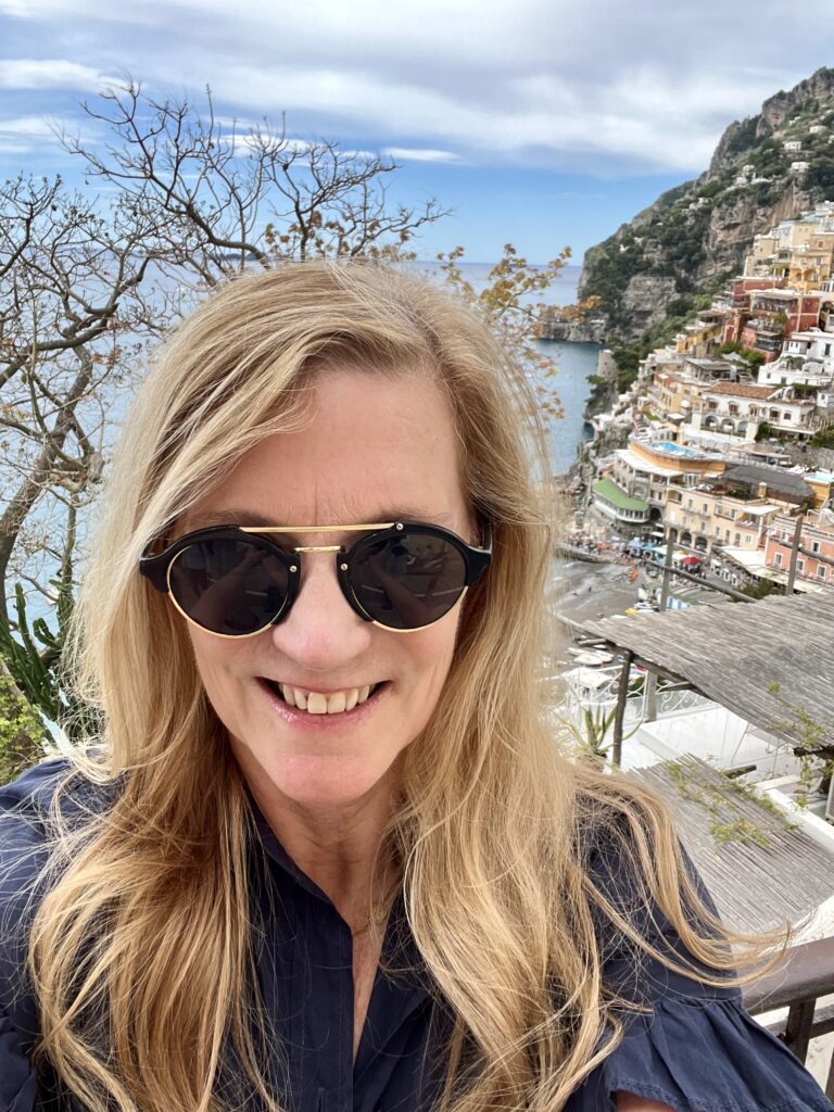 enjoying Positano