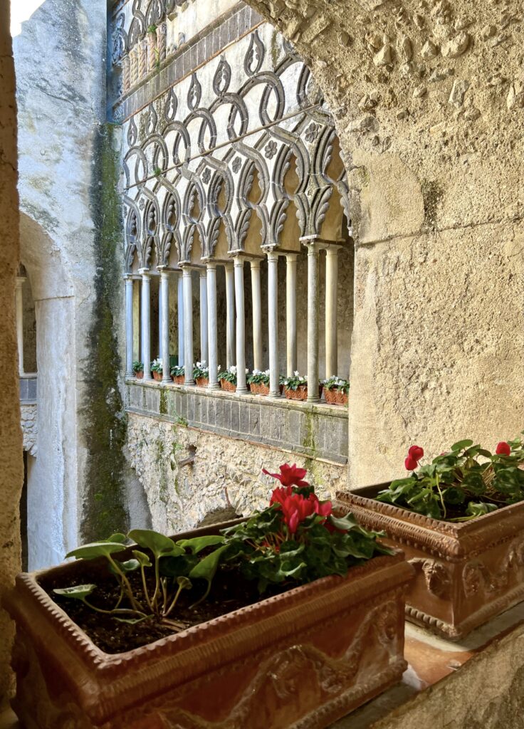 Moorish arches in the Villa Rufolo