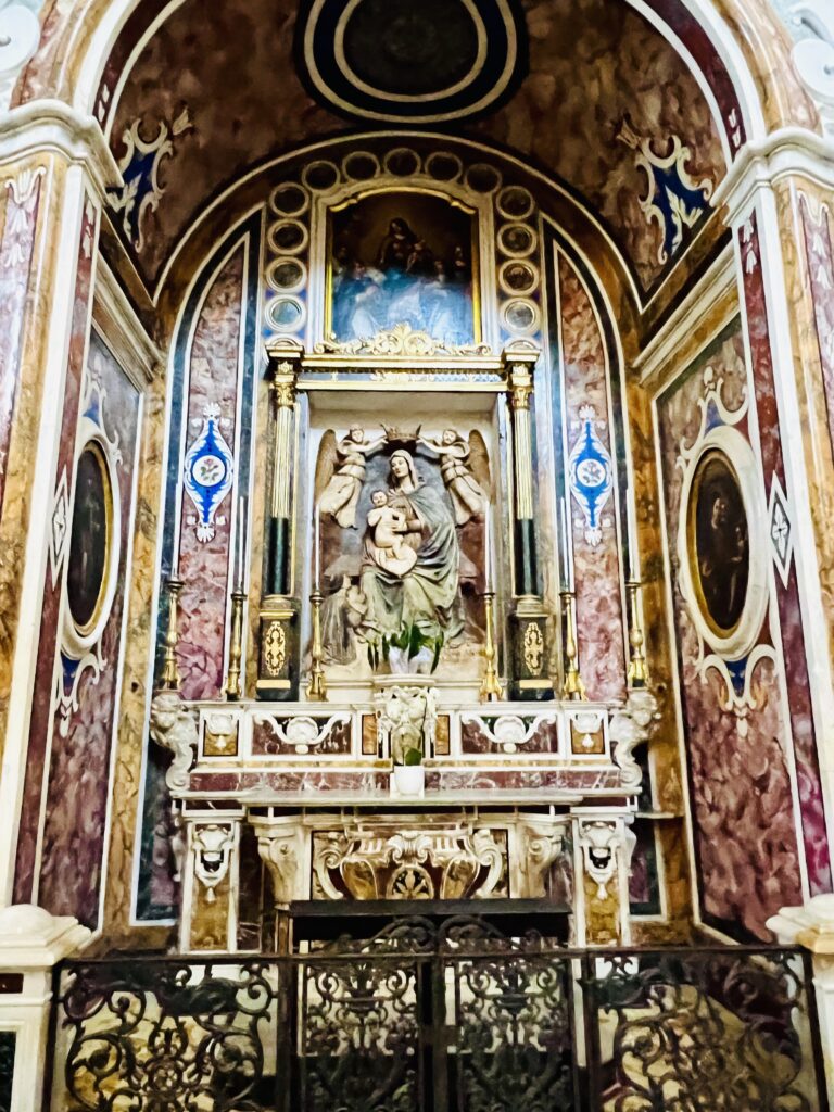 altar in the church