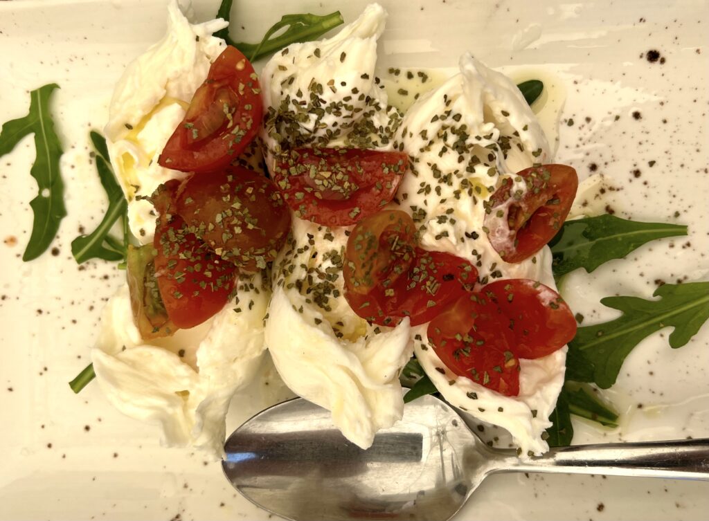 burrata in Polignano a Mare