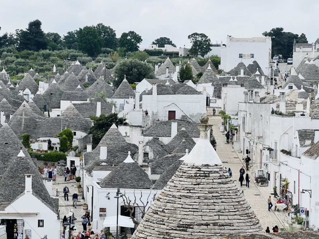 cityscape of trulli