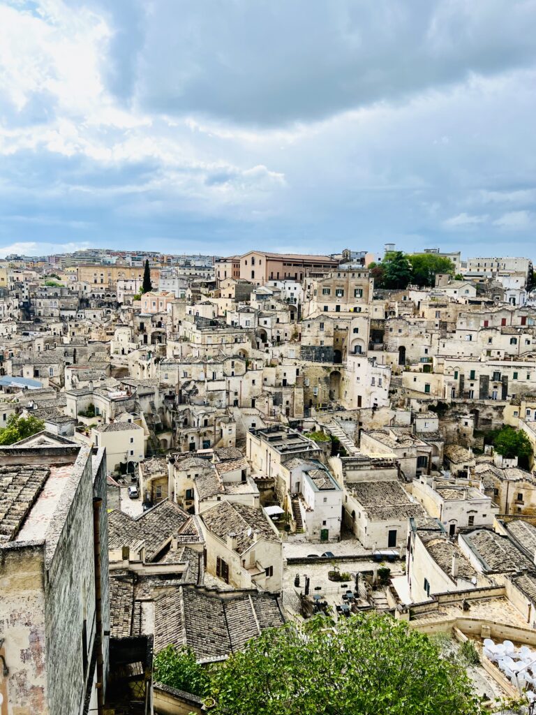 view of the sassi of Matera