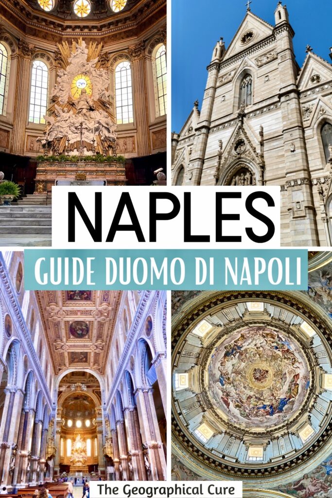 Pintrest pin for guide to the Duomo di Napoli