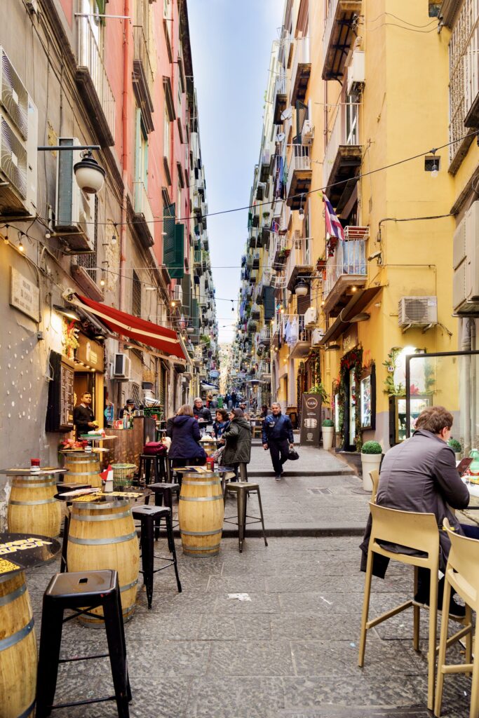 Gradoni di Chiaia, a must visit neighborhood with 3 days in Naples