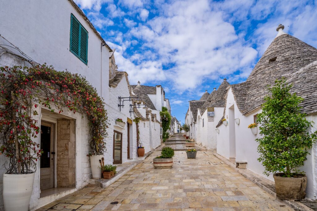 trullis in Alberobello