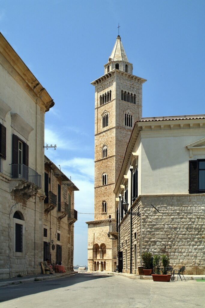 bell tower of Trani Cathedral