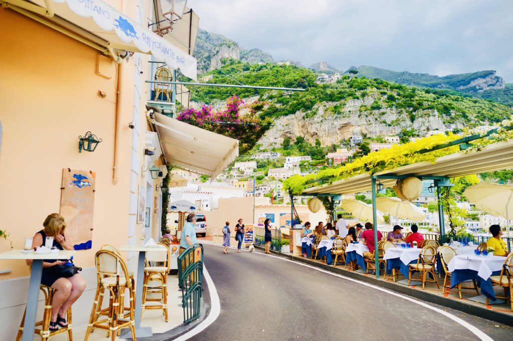 street in Positano