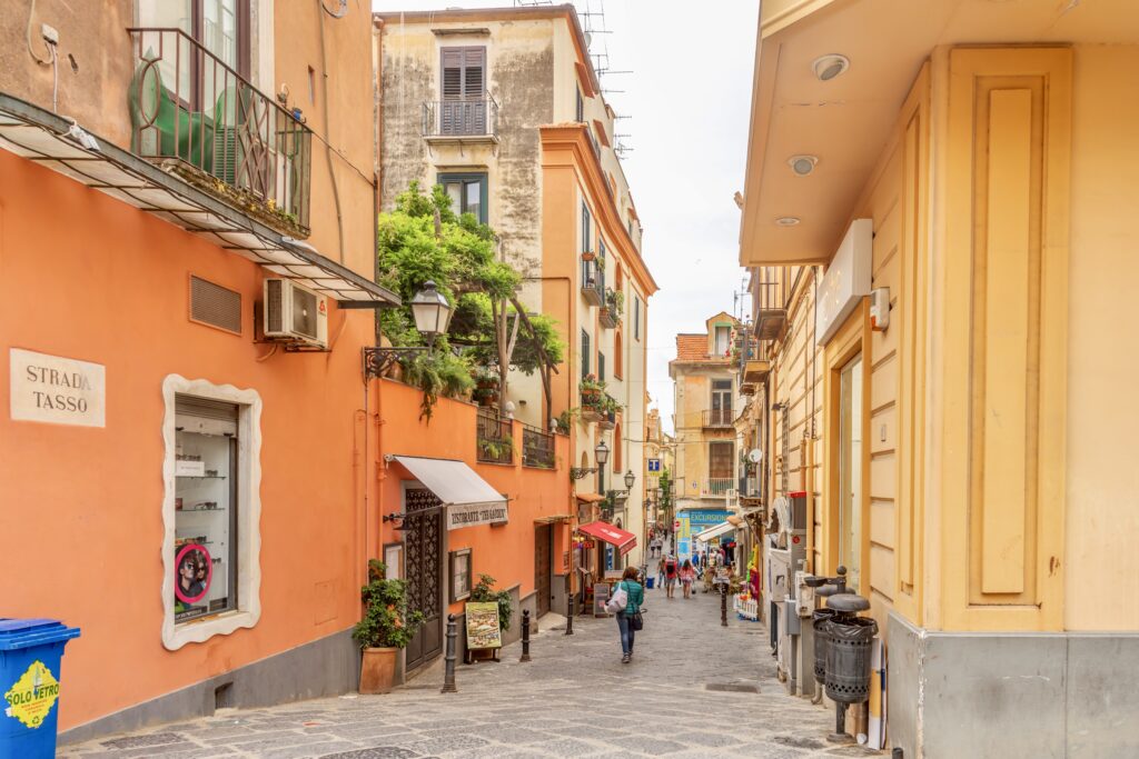 Strada Tasso in Sorrento