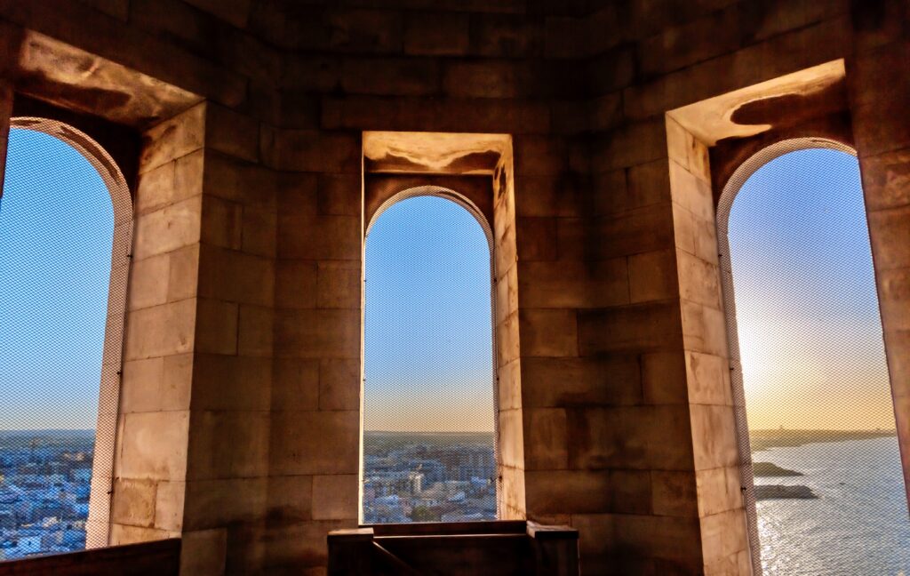 view from the cathedral bell tower