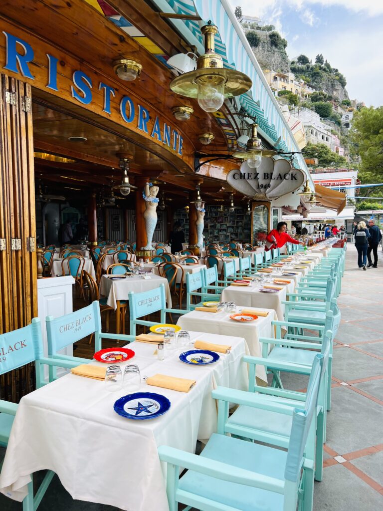 restaurant in Positano