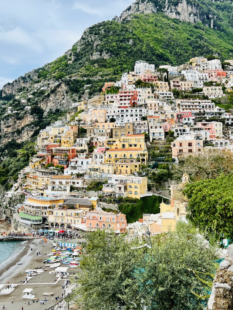 panoramic view of Positano